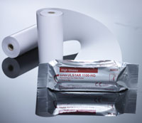 Papel para Electro 45 mm x 30 mt (int.16 mm) Trazo Negro